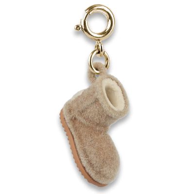 Gold Furry Bootie Charm