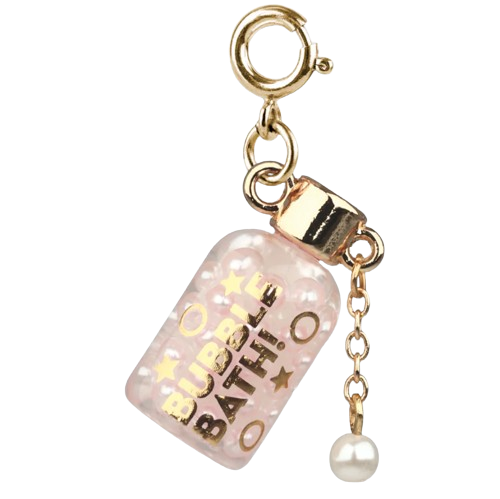 Gold Glitter Bubble Bath Charm