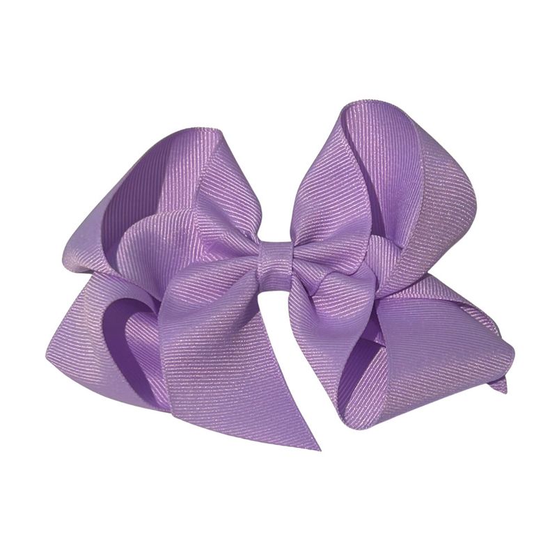 Light Orchid Big (5in) Grosgrain Bow