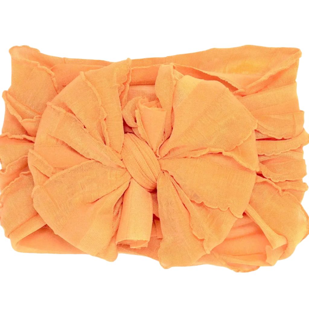 Dreamsicle Ruffled Headband