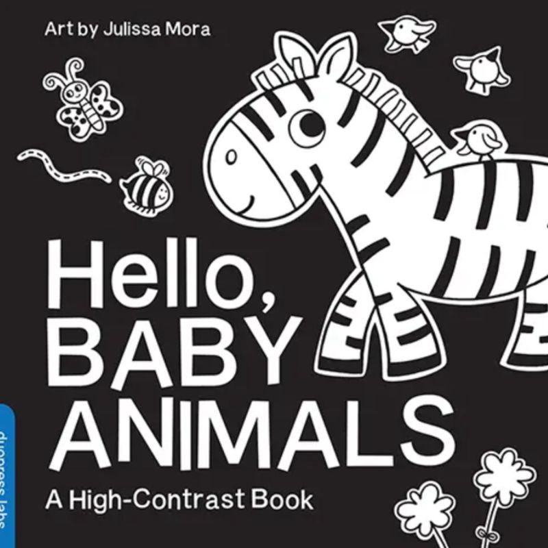 Hello, Baby Animals High Contrast Books