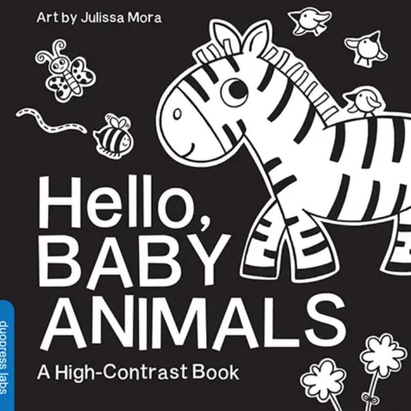 Hello, Baby Animals High Contrast Books