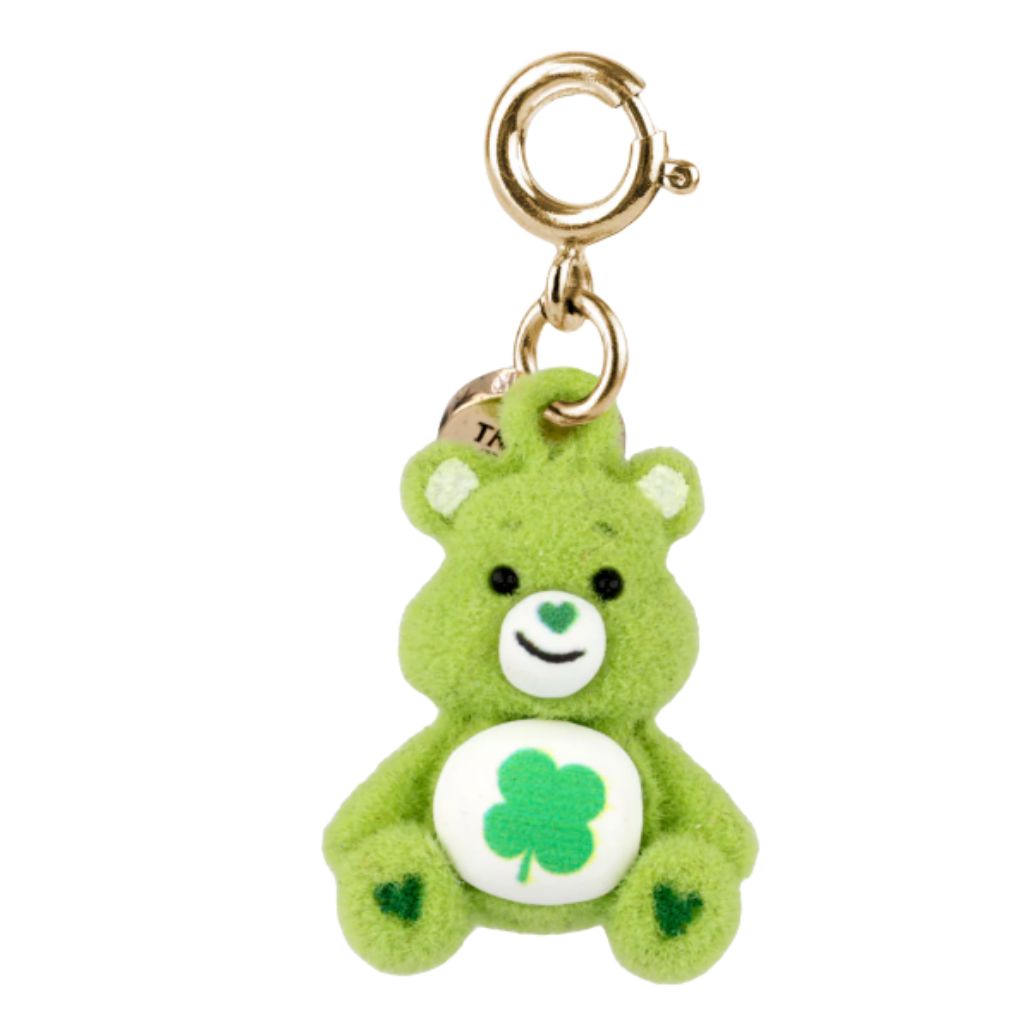 Gold Good Luck Care Bear Charm (green)