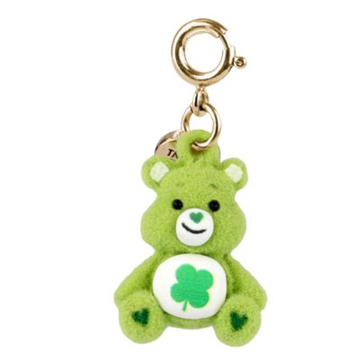 Gold Good Luck Care Bear Charm (green) Gold Good Luck Care Bear Charm (green)