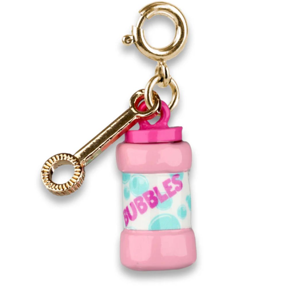 Gold Bubbles Charm