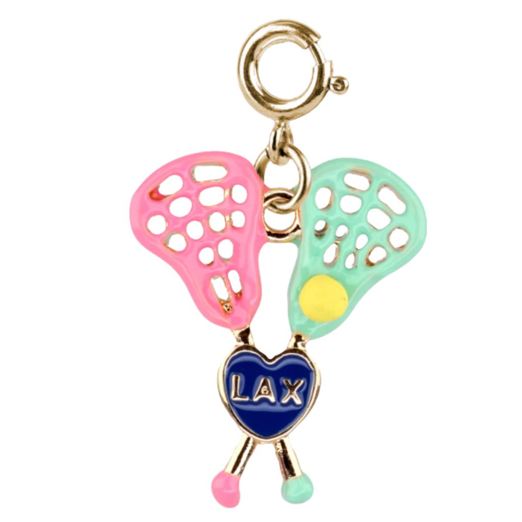Gold Lacrosse Charm Gold Lacrosse Charm