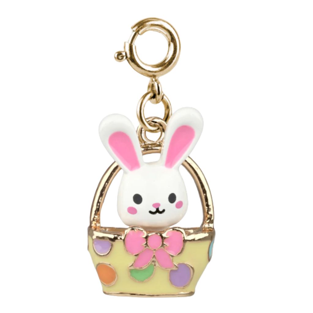 Gold Easter Bunny Basket