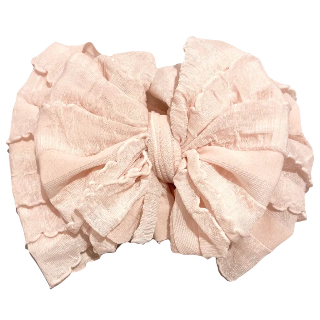 Peachy Keen Ruffled Headband