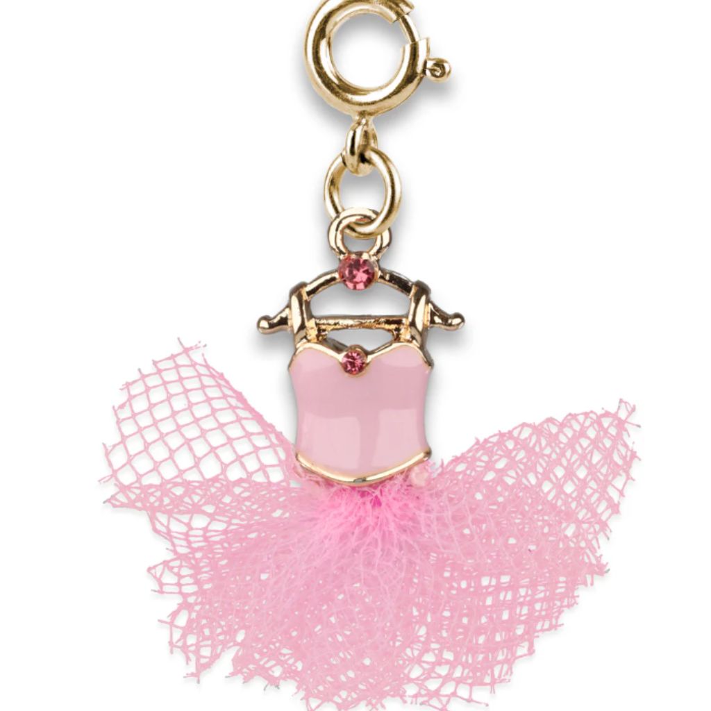 Gold Ballet Tutu Charm