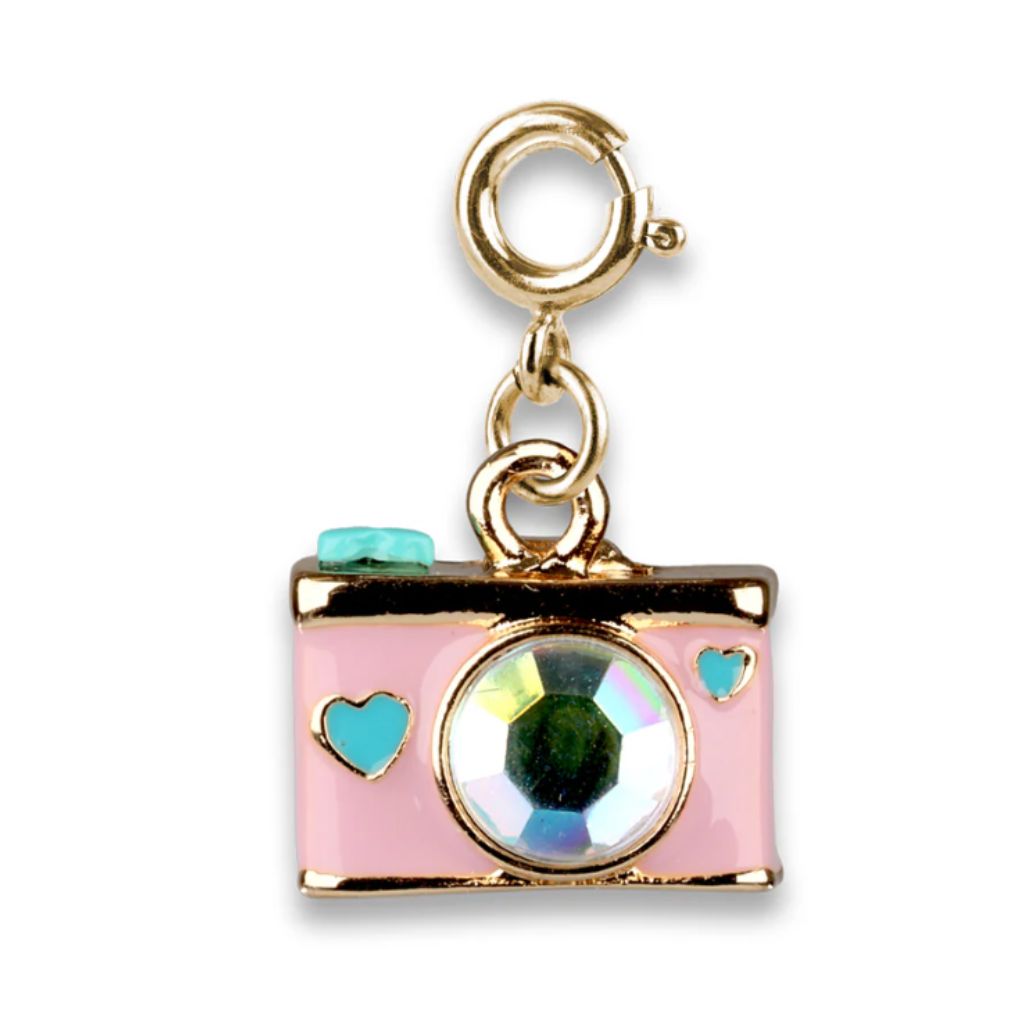 Gold Camera Charm