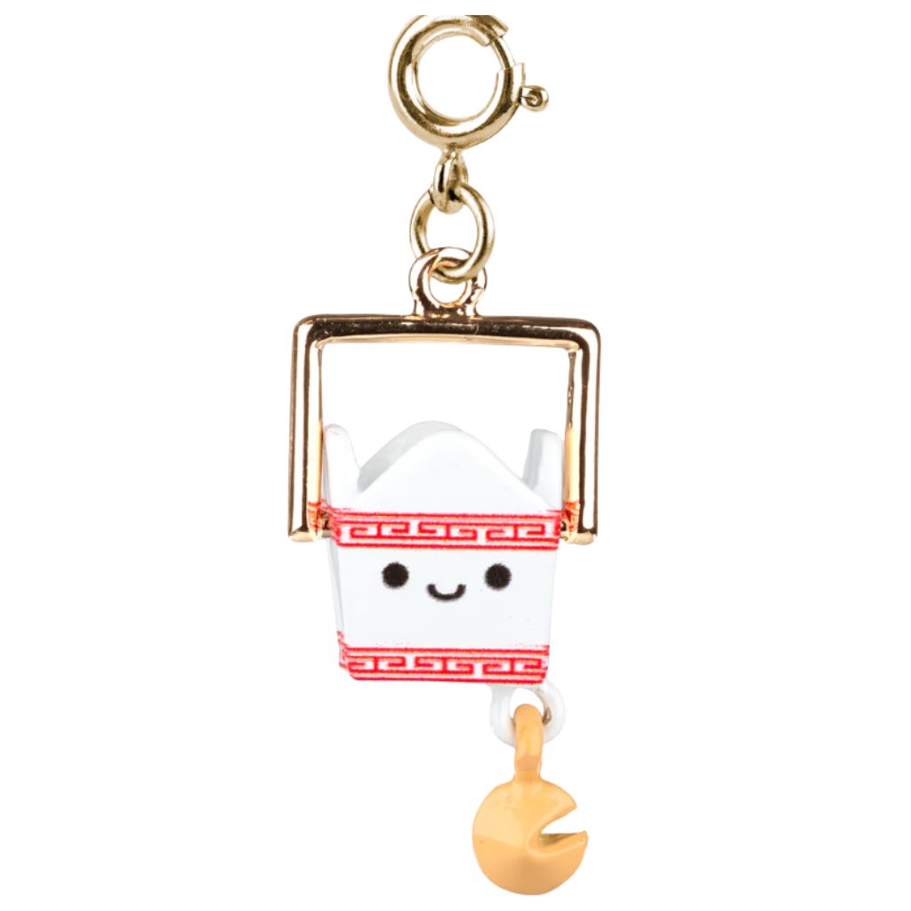 Gold Takeout Charm