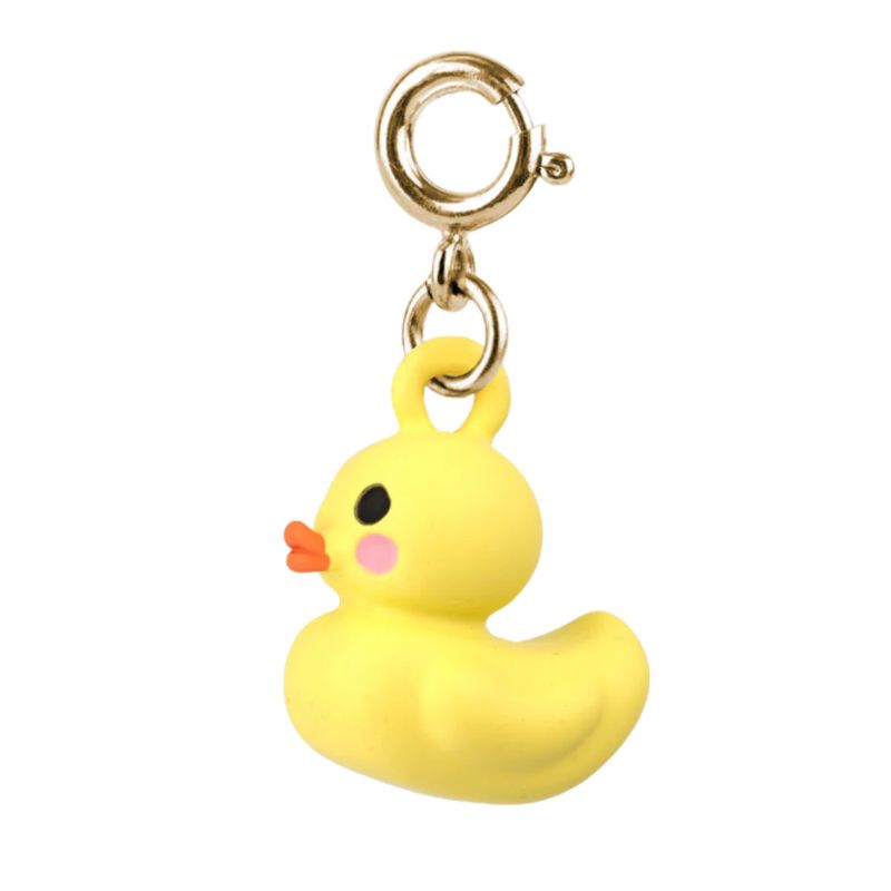 Gold Rubber Ducky Charm Gold Rubber Ducky Charm