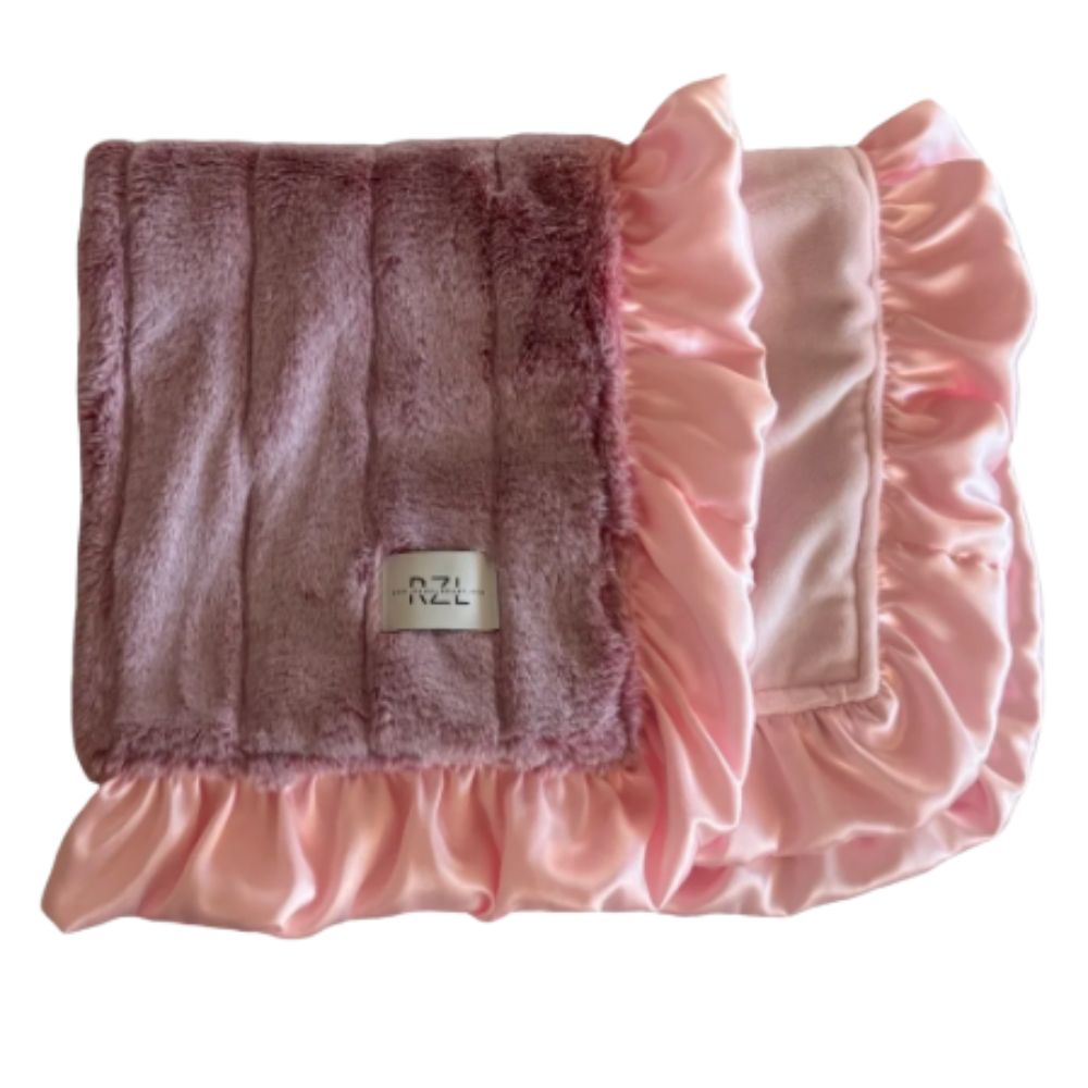 Wild Rose Double Plush Blanket