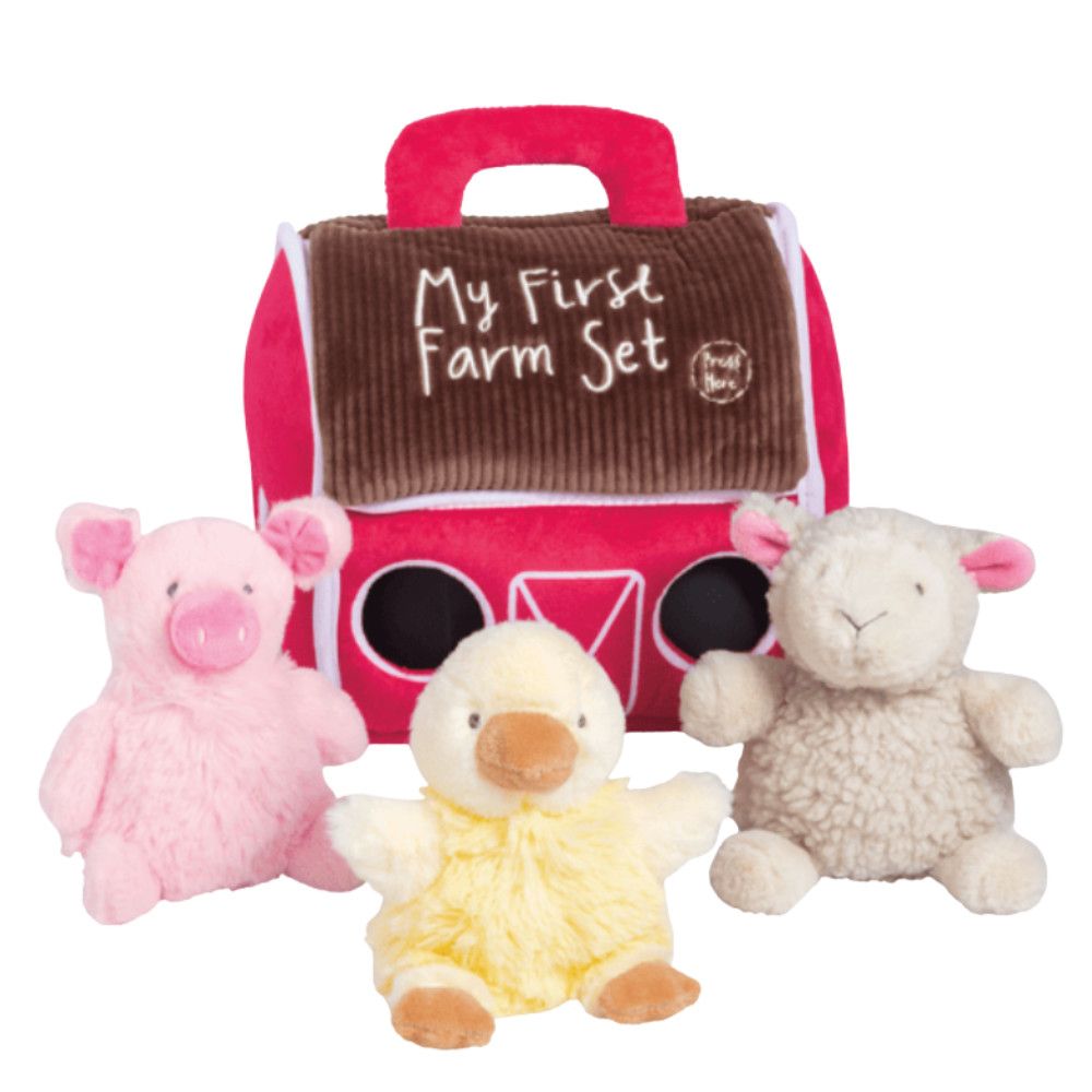 My First Farm Plush Set