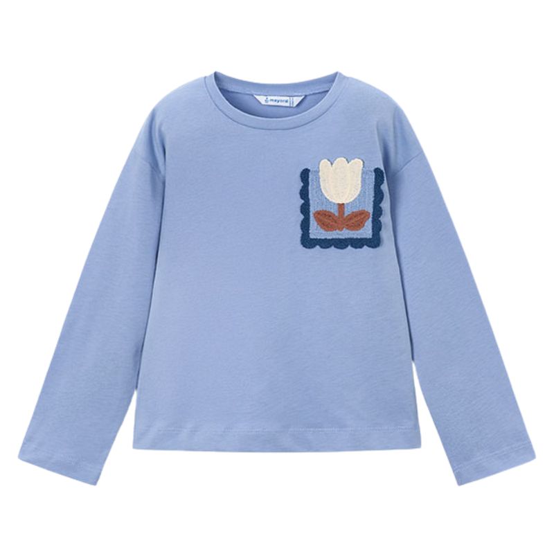 Sky Long Sleeve Shirt with Tulip Sky Long Sleeve Shirt with Tulip