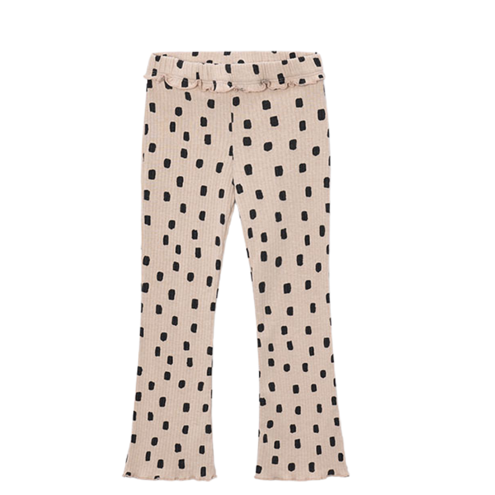 Rib Knit Flare Leggings