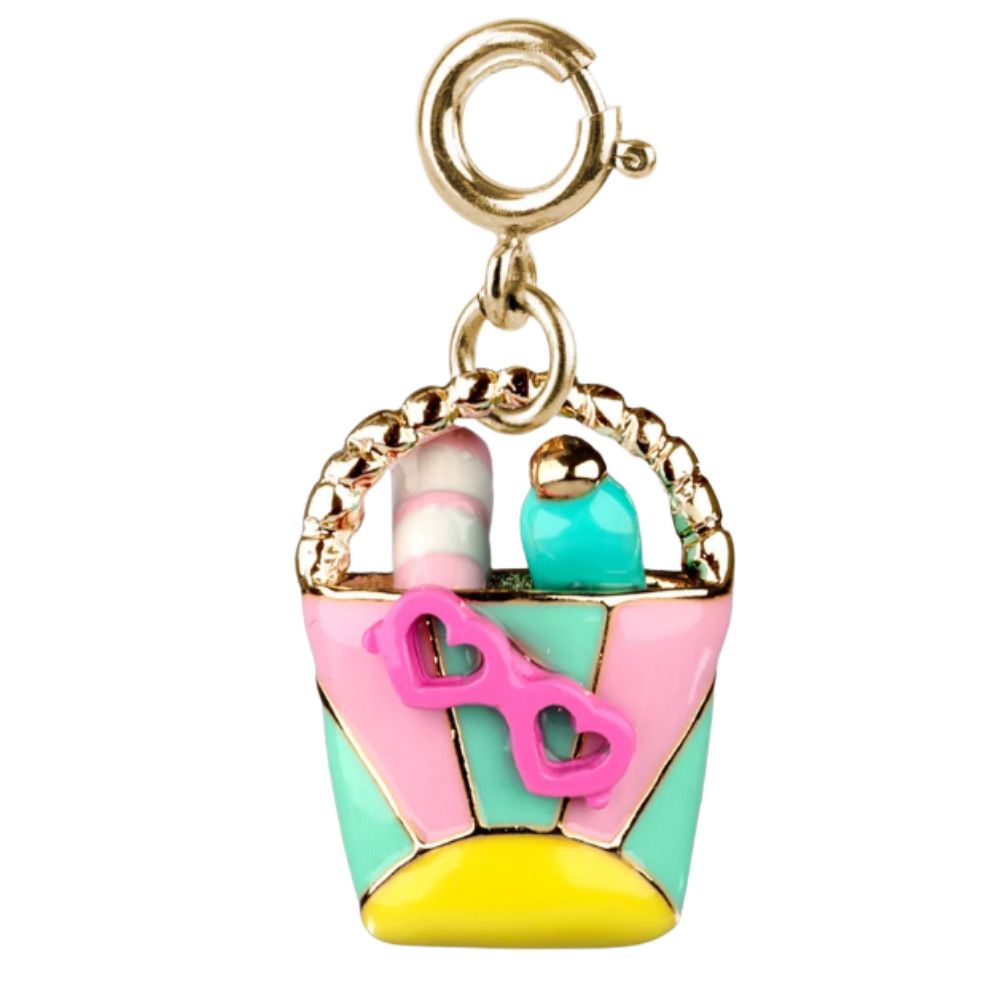 Gold Beach Bag Charm Gold Beach Bag Charm