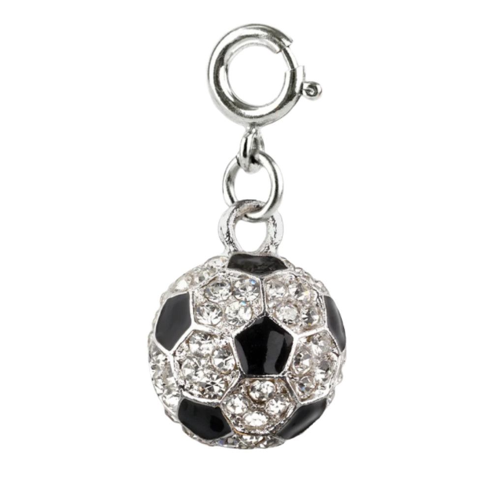 Sparkle Soccer Ball Charm