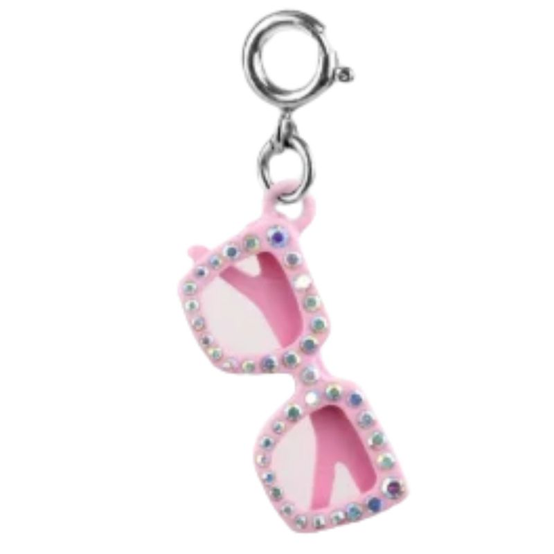 Pink Sparkle Sunglasses Charm