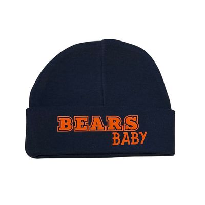 Bears Baby Beanie No Glitter 0-6m