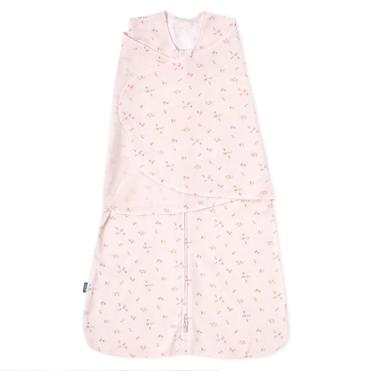 Pink Floral SleepSack Swaddle Blanket 100% Cotton TOG 0.5