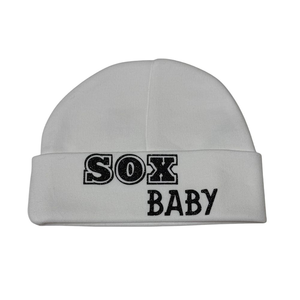 SOX Baby Beanie With Glitter 0-6m