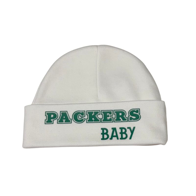 Packers Baby Beanie No Glitter 0-6m Packers Baby Beanie No Glitter 0-6m