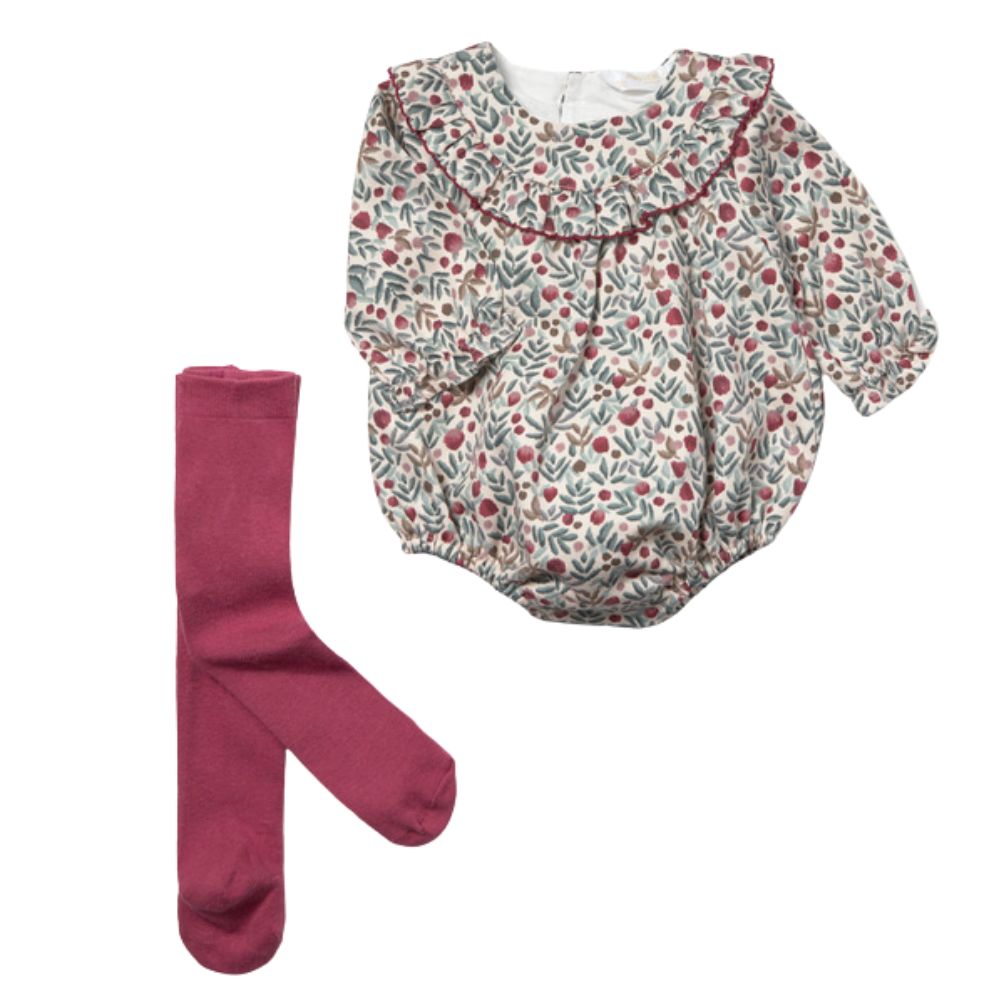 Lily Onesie with Tights Set