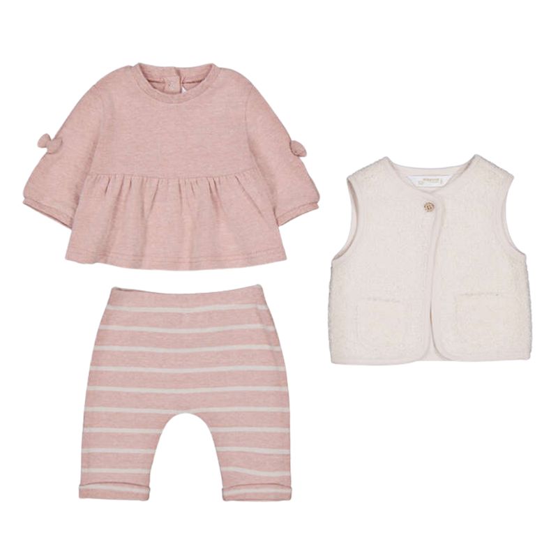 Nude Leggings and Vest Set