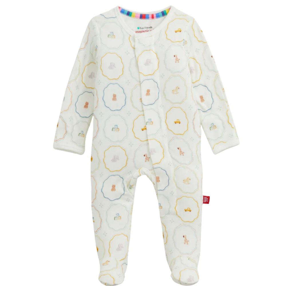 Nursery Magic Cream Modal Conv Coverall