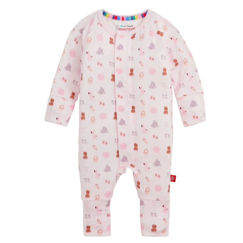 Nursery Nostalgia Pink Modal Convertible Coverall