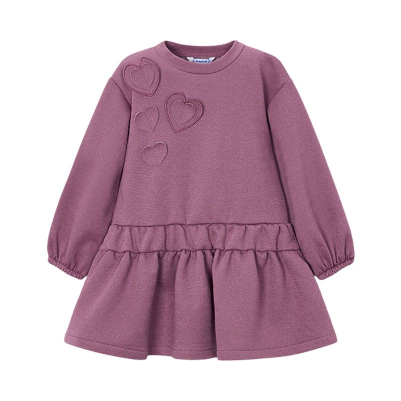Violet Fleece Dress