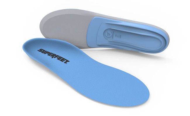 Superfeet All-Purpose Support Medium Arch, Color: Blue, Size: sz B (Mens 4.5-6/Jr. 2.5-4)