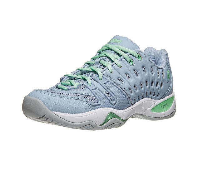 Prince Womens T22, Color: Light Blue/Mint, Size: 6.5