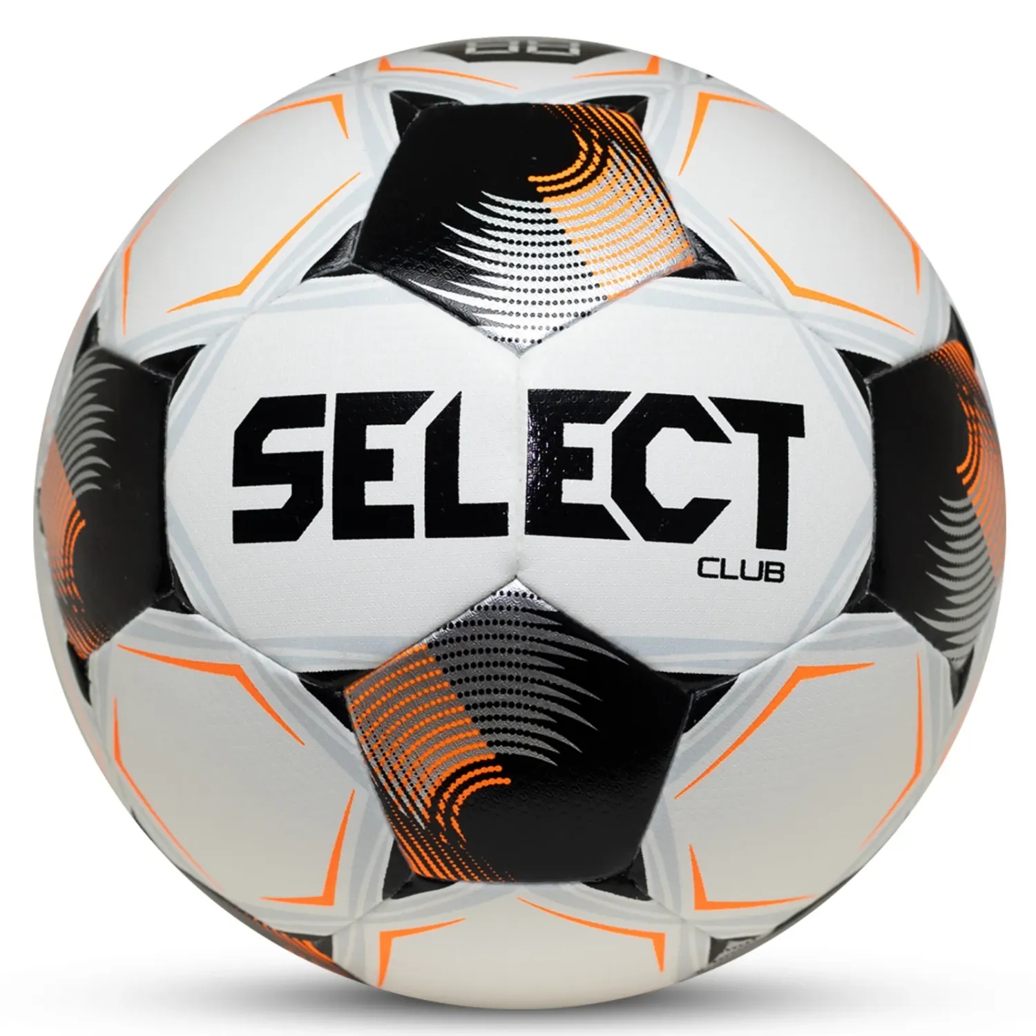 Select Club DB Soccer Ball, White/Black, sz 5