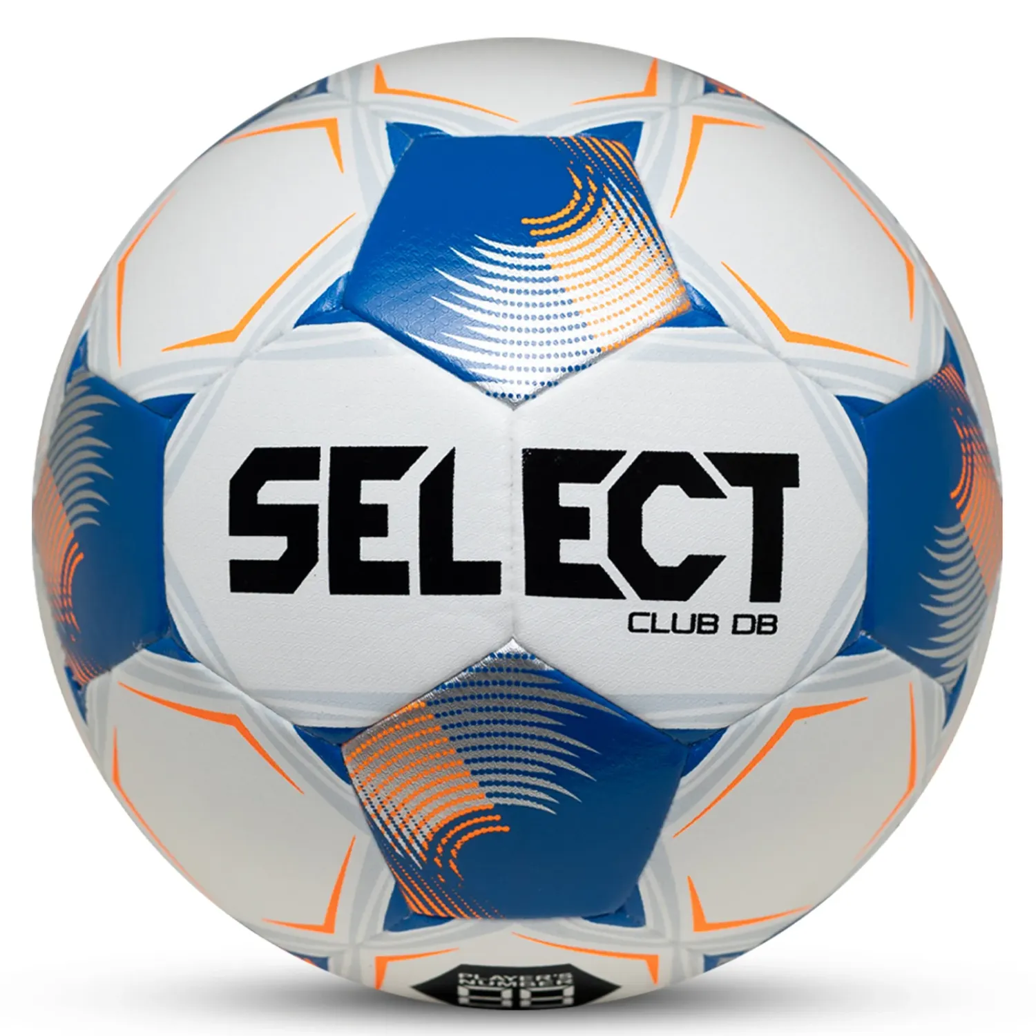 Select Club DB Soccer Ball, White/Blue, sz 3