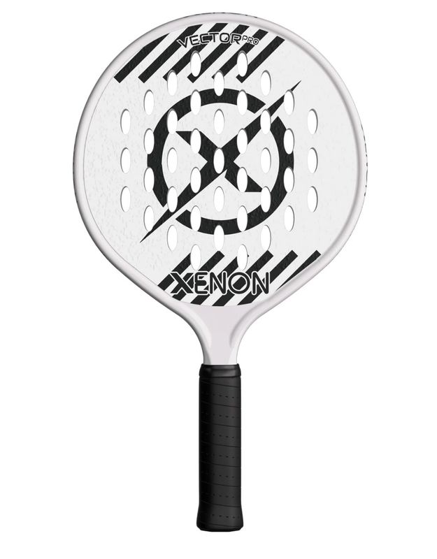 Xenon Vector Pro Spin Max Version 2 Platform Tennis Paddle (White)