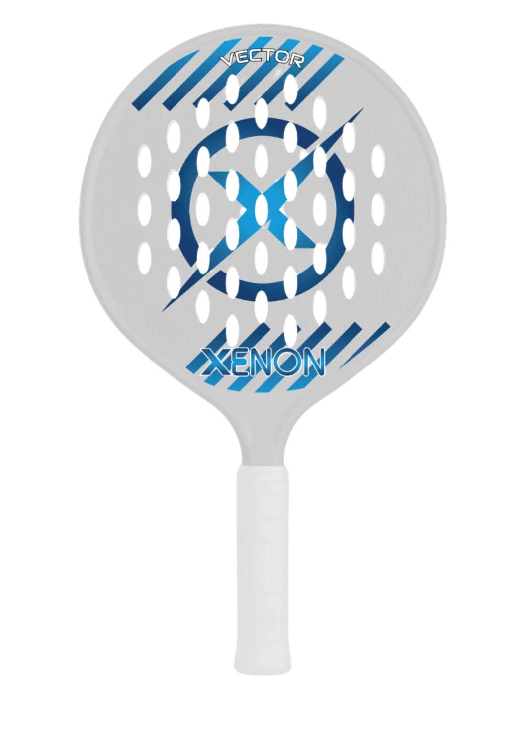 Vector Spin Max V2 Platform Tennis Paddles (Silver)
