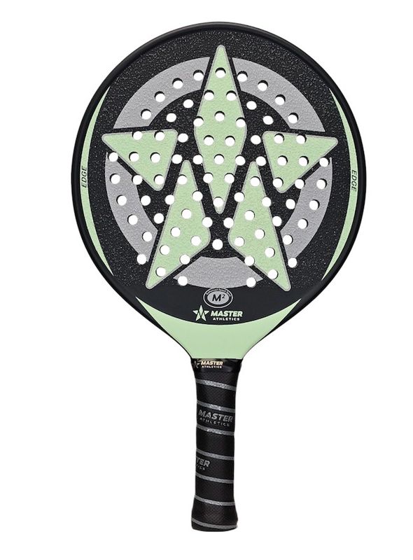 Master Athletics M2 Edge V3 Platform Tennis Paddle, Black/Mint
