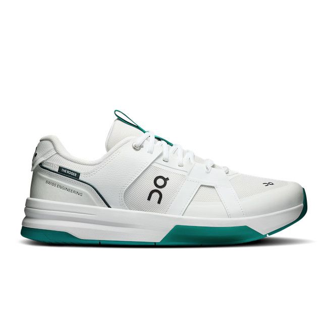 ON Mens THE ROGER Clubhouse Pro 2, Color: White | Neem, Size: 9