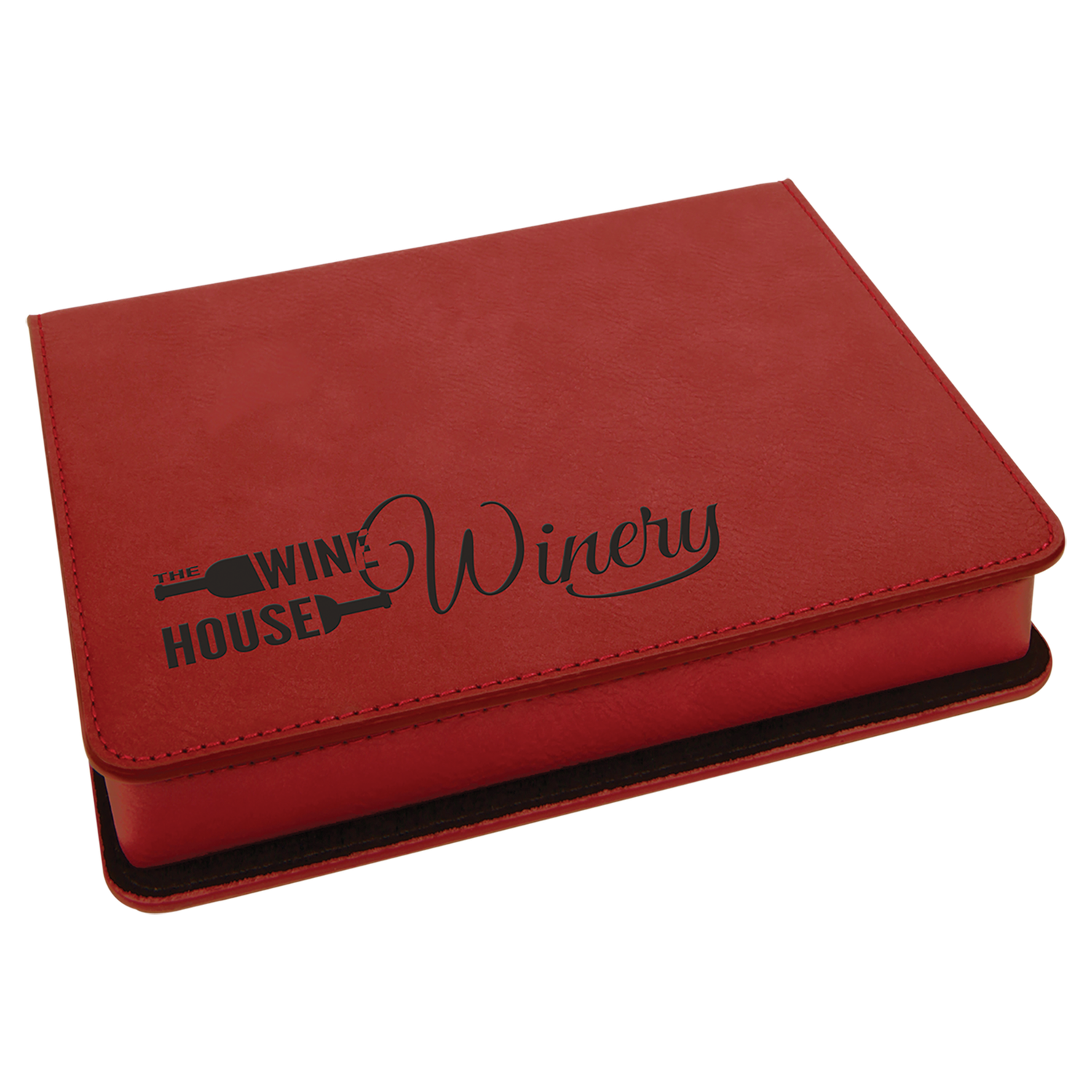 Rose Laserable Leatherette 4-Piece Wine Tool Set
