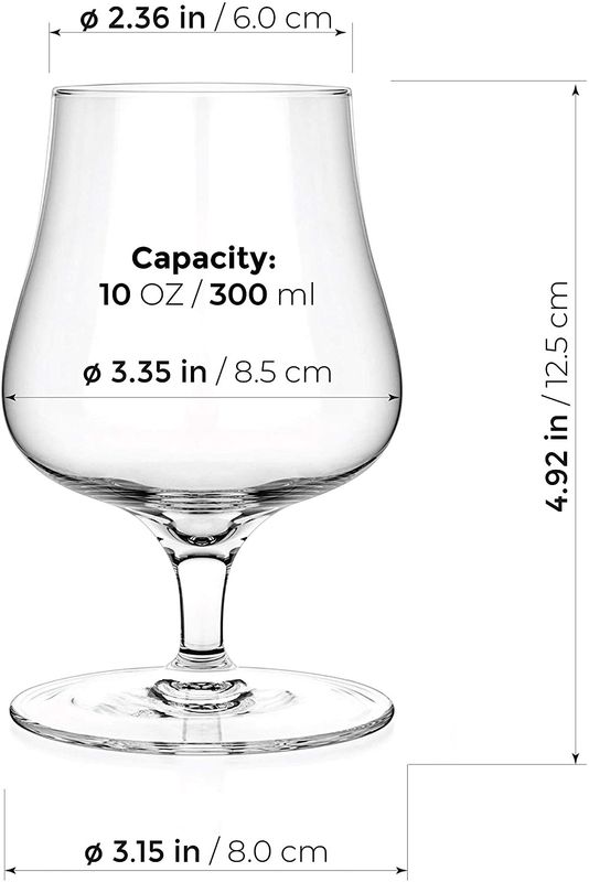 Luxbe - Cognac Brandy Crystal Glass