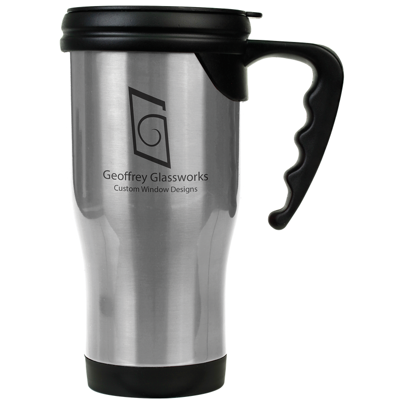 SLV LSR TRVL MUG W/HANDLE