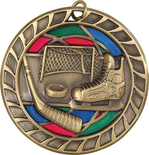 Stained Glass - Hockey