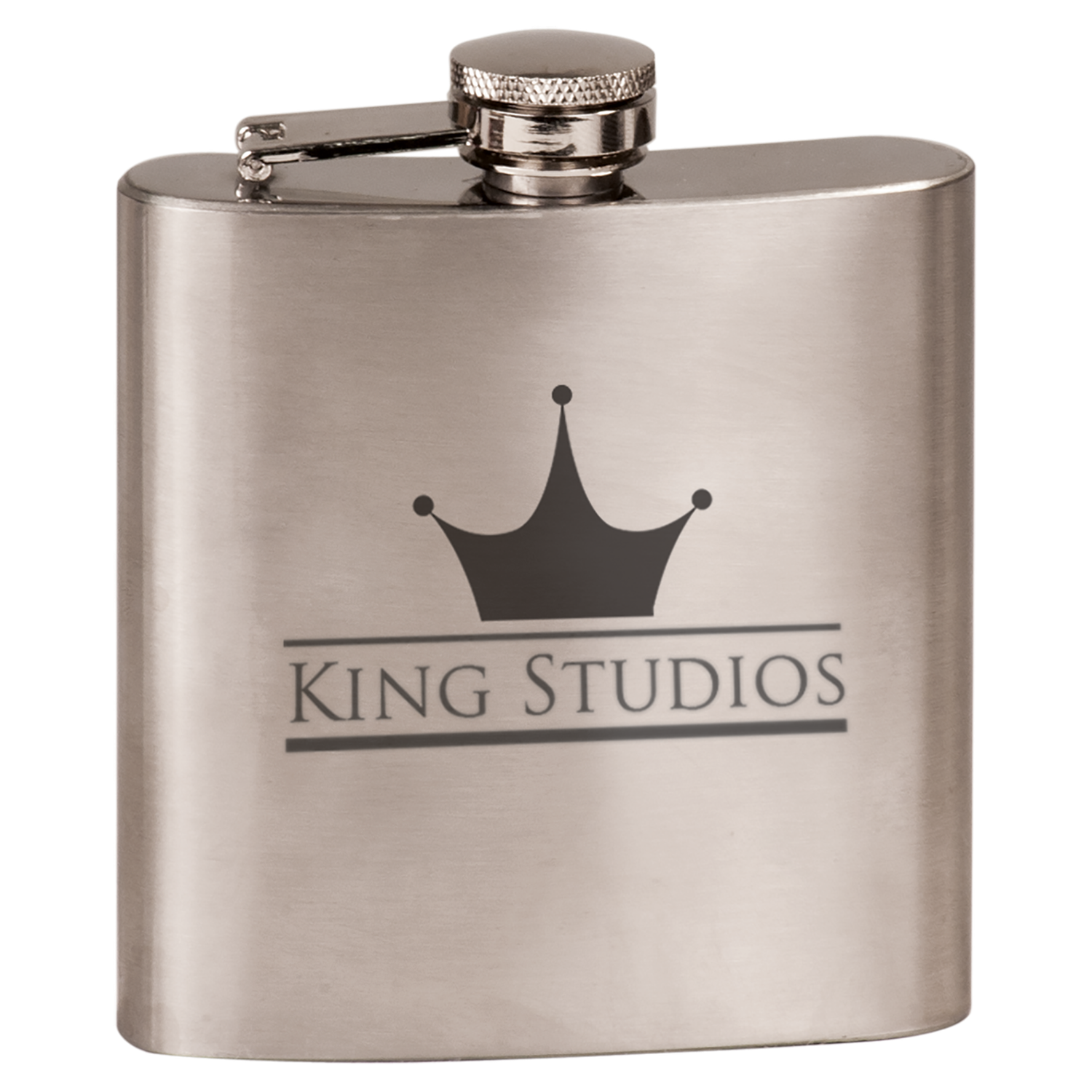 6 oz Flask, Color: Stainless Steel