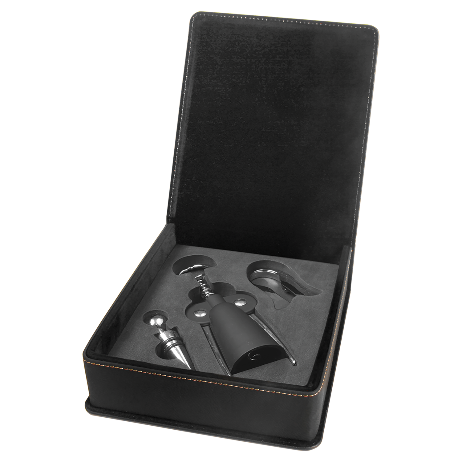 3 Piece Wine Tool Kit, Color: Black/Gold