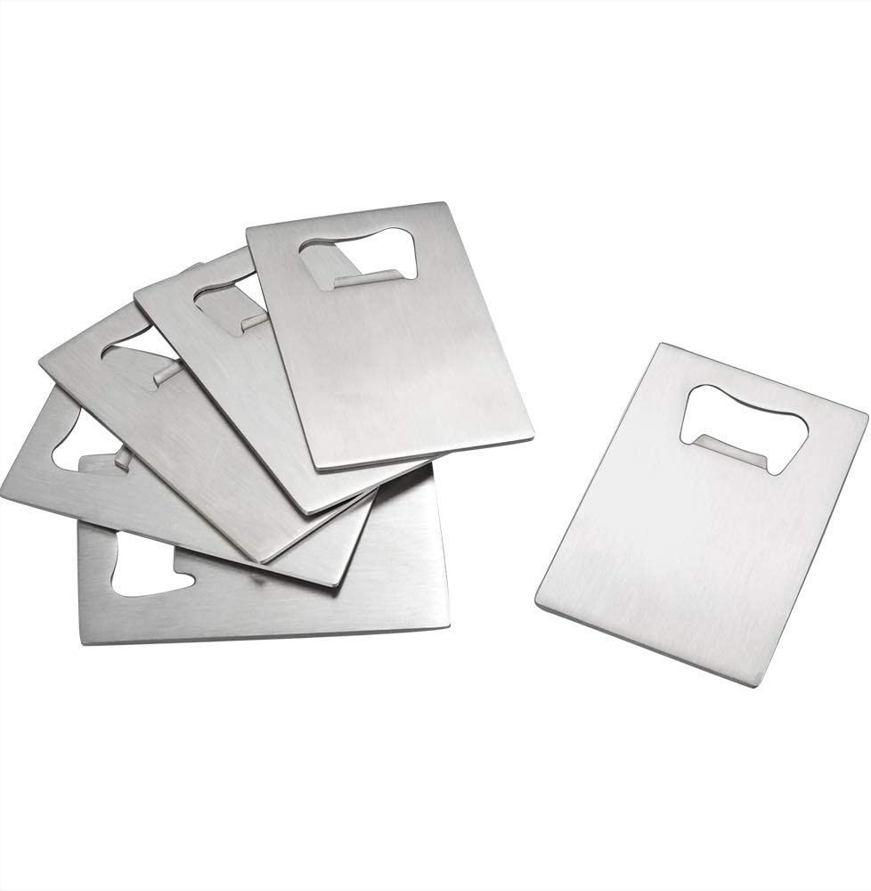 SS Bottle Opener Credit Card Size