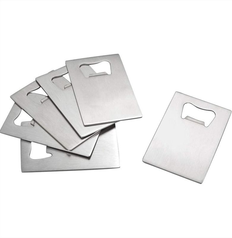 SS Bottle Opener Credit Card Size