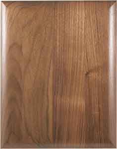 Genuine Walnut Elliptical Square Corner