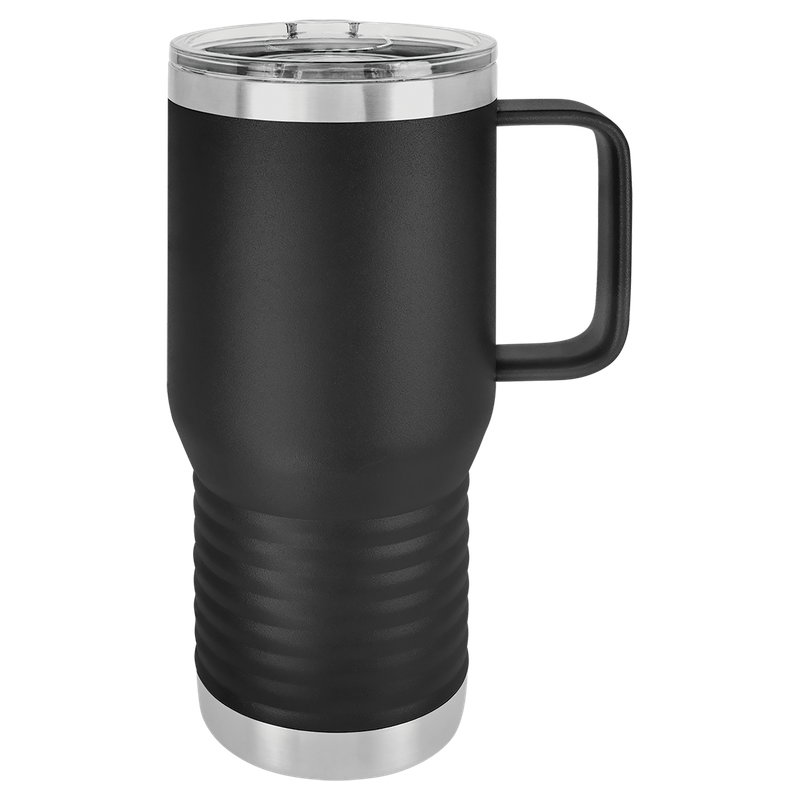 592ml (20 oz) Stainless Steel Travel Mug with Slider Lid